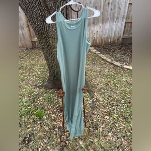 New Columbia sportswear company large long straight green dress